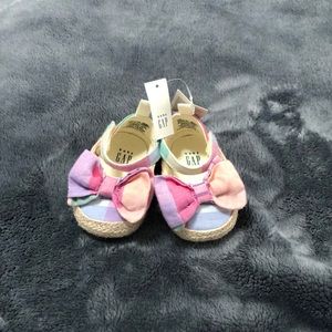 NWT baby GAP Espadrilles 0-3 months